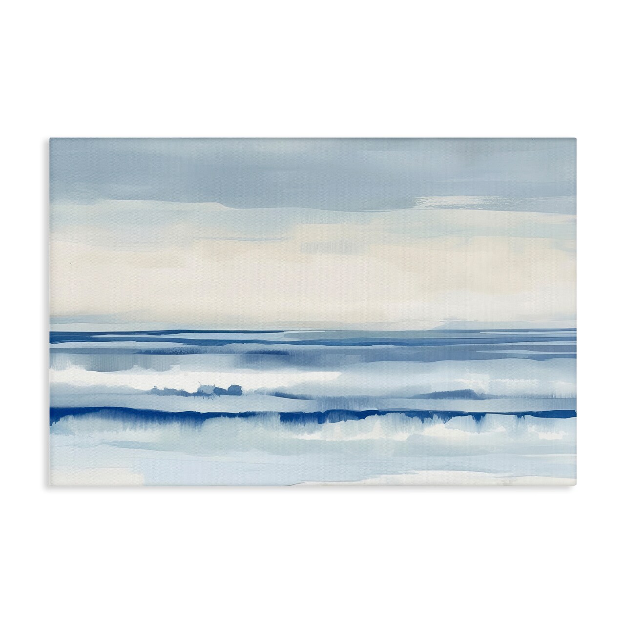 Stupell Industries Abstract Layered Beach Waves Canvas Wall Art Design by Irena Orlov